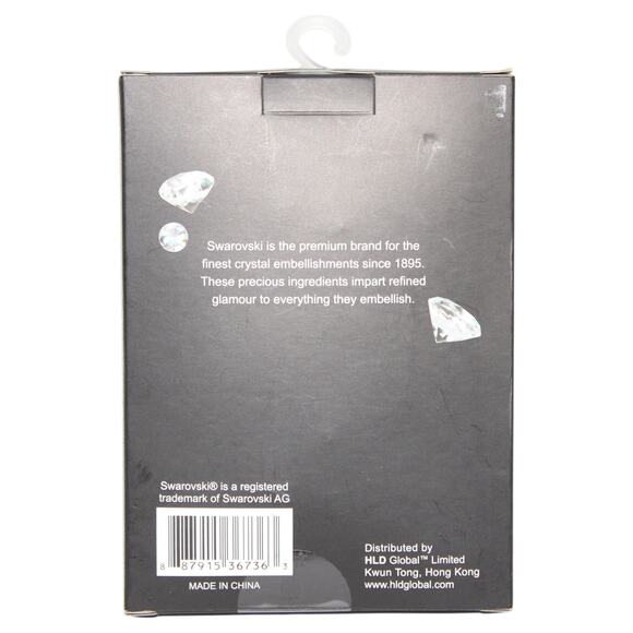 Letter Y Ornament Silver with Crystals NWT - Picture 3 of 3